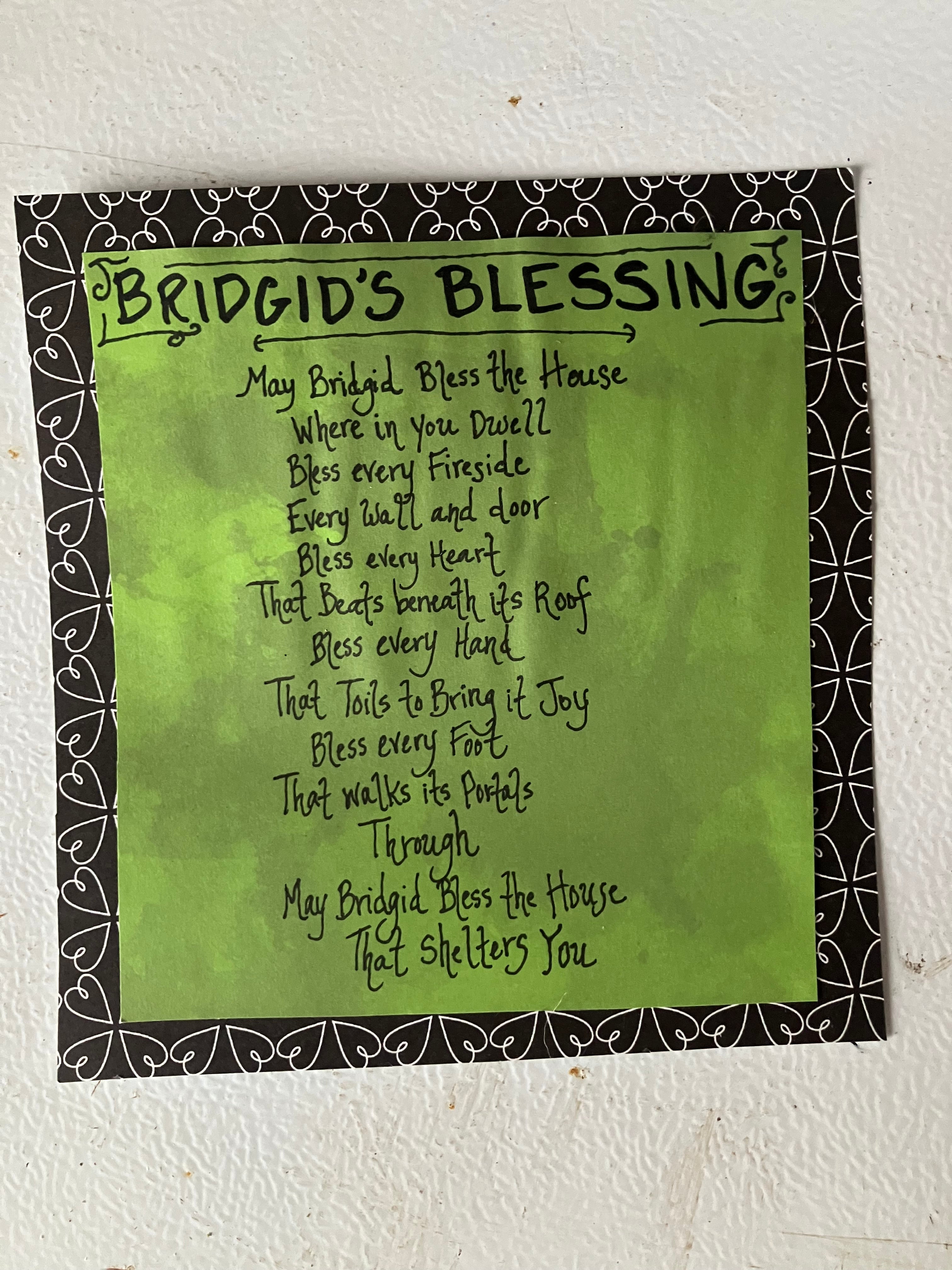 Handmade Crystal & Goundhog Bone, Embellished Star Wall Hanging- Bridgid’s Rhythm- Triple Goddess- LIGHTS UP